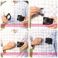 Ulanzi GP-16 magnetyczny aparat akcji uchwyt szybkiego zwalniania akcesoria Gopro uchwyt zwalniający Adapter do GoPro Hero 10 9 8 5